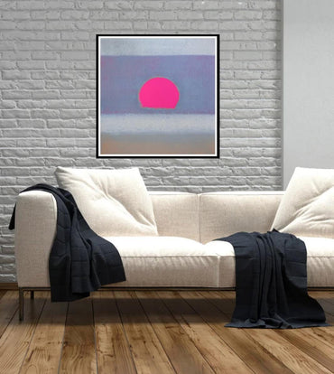 Full sized Andy Warhol "SUNSET"#49- Screenprint - Unsigned. Pop Art- Top Quality- Ships Flat- Great Colors & Best Price.