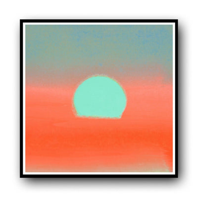 Andy Warhol Sunset Unique Colors #22. Andy Warhol's Sunset Series.