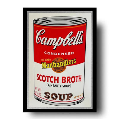 Andy Warhols Groundbreaking Campbells Soup can series which redefined the art of its time.