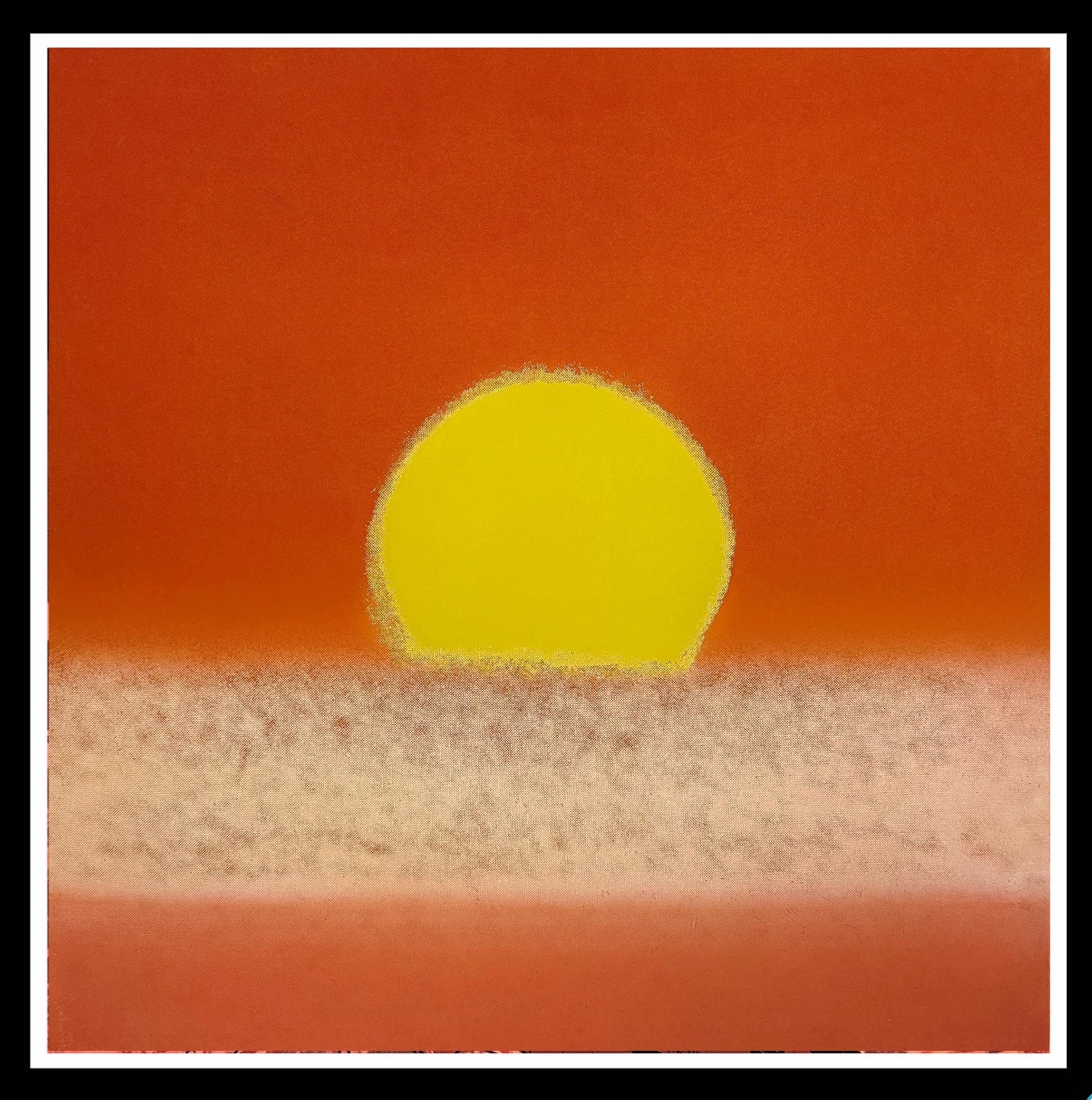 ANDY WARHOL– “Sunset"-#16 Unique Screenprint- Unsigned Proof Edition-Museum Quality 34x34" | Pop Art (Copy) (Copy) (Copy) (Copy) (Copy) (Copy)