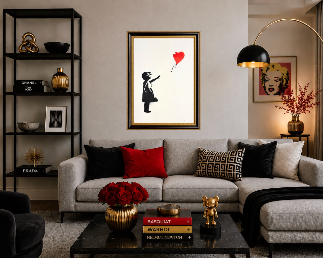 BANKSY- "Girl With Balloon"- Signed Original Spray Painting - Iconic Grafitti Street Art- Stunning piece | Iconic Street Art