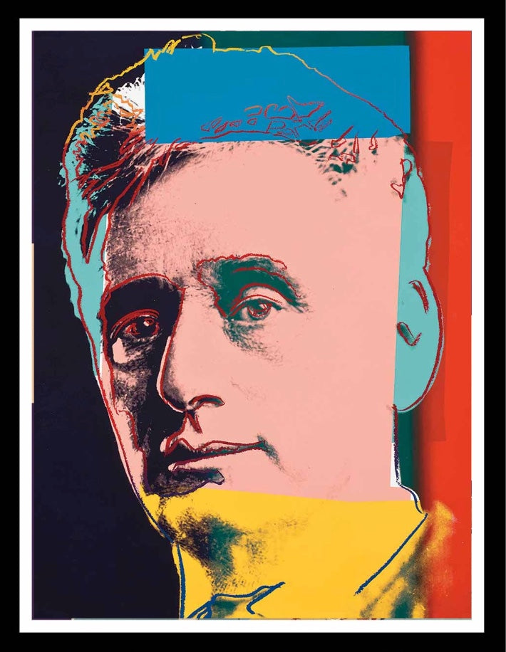 ANDY WARHOL– "Louis Brandeis" Layered Silkscreen Proof- Jews-Unsigned-Museum Quality 40x32" | Pop Art