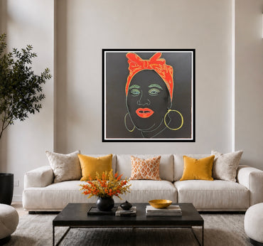 ANDY WARHOL "Mammy" FS # 262- Screenprint Proof- Myths- Museum Board- Diamond Dust- 38 x 38" Museum Quality