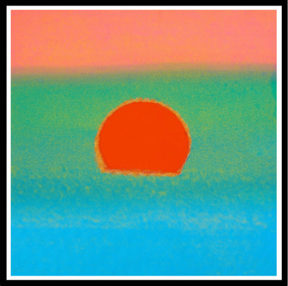 ANDY WARHOL-10 Piece Pkg: "Sunset" Screenprints-Multicolor-You Choose 10-Save Big!