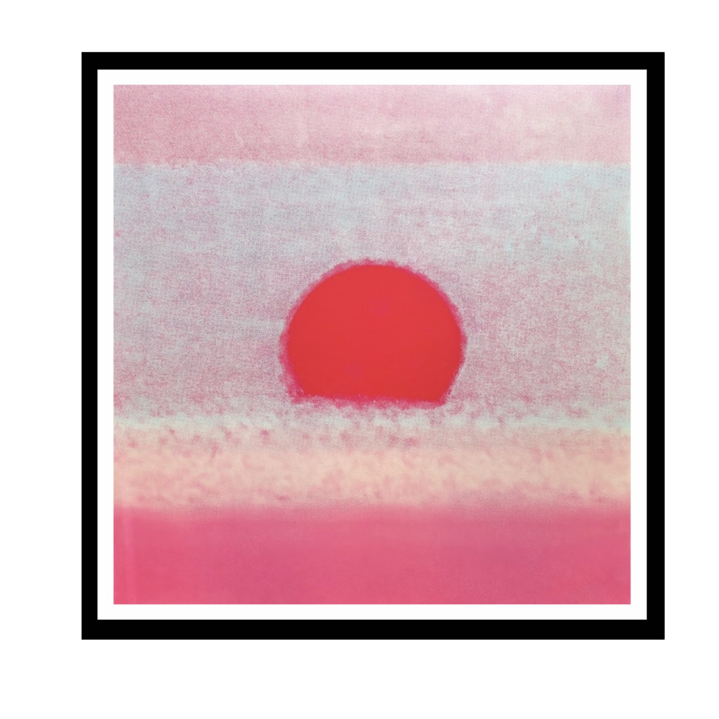 ANDY WARHOL– “Sunset"-#56 Unique Screenprint- Unsigned Proof Edition-Museum Quality 34x34" | Pop Art (Copy)