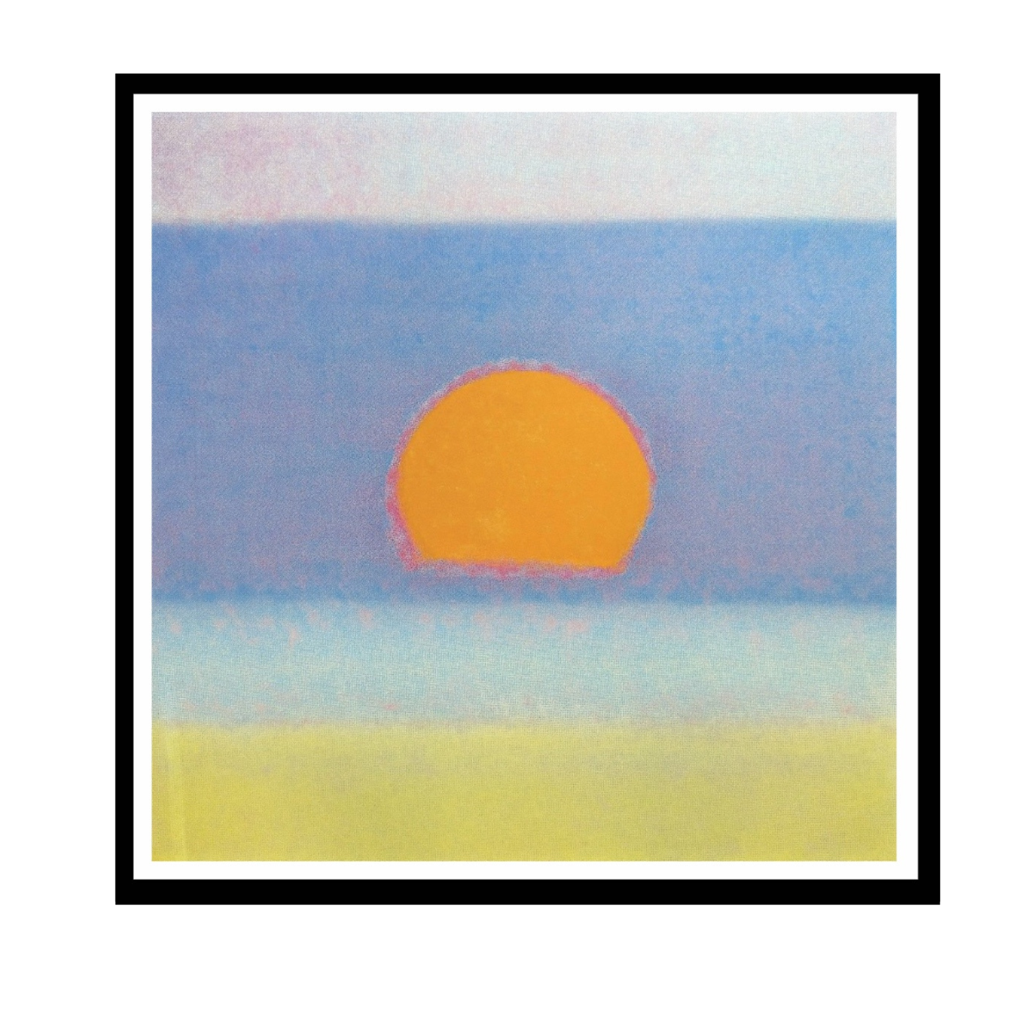 ANDY WARHOL– “Sunset"-#63 Unique Screenprint- Unsigned Proof Edition-Museum Quality 34x34" | Pop Art