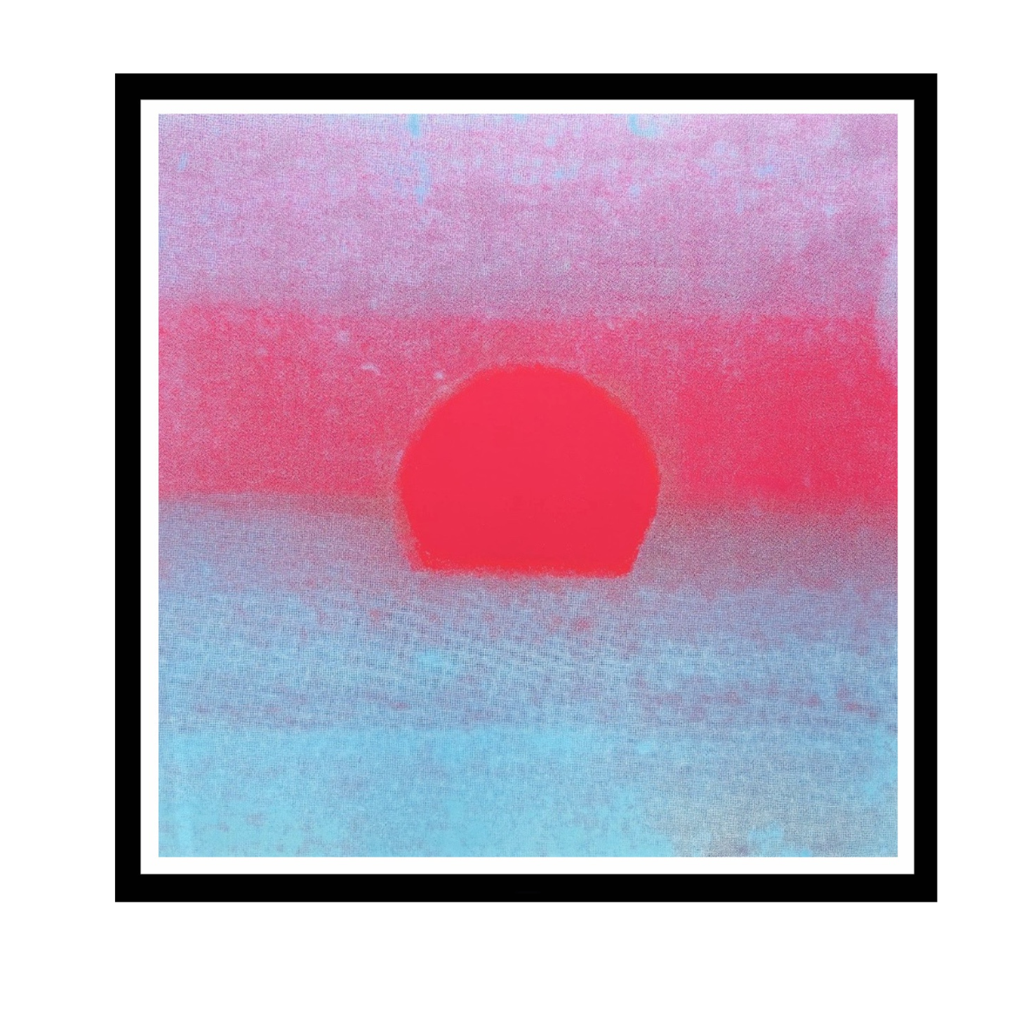 ANDY WARHOL– “Sunset"-#70 Unique Screenprint- Unsigned Proof Edition-Museum Quality 34x34" | Pop Art