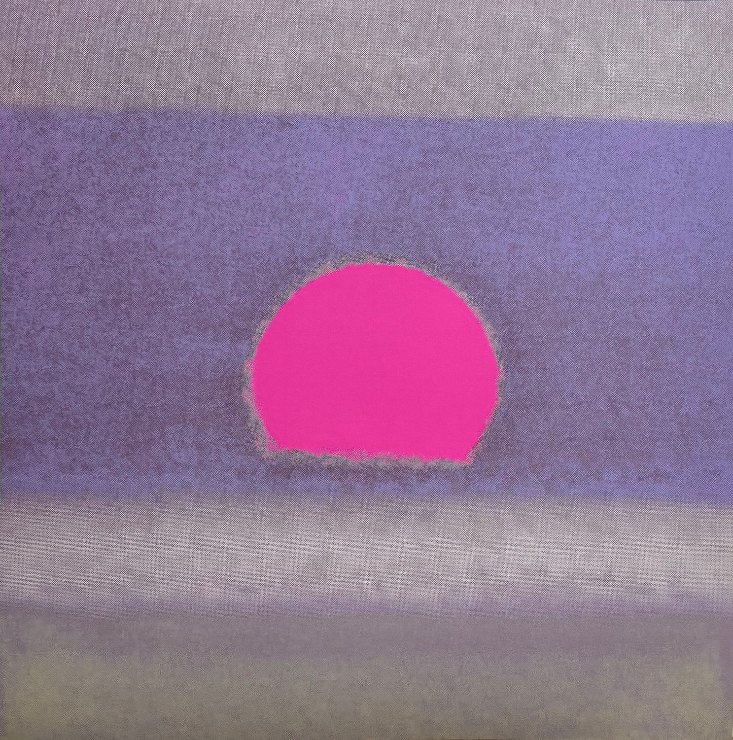 ANDY WARHOL– “Sunset" #89 Unique Screenprint- Unsigned Proof Edition-Museum Quality 34x34" | Pop Art