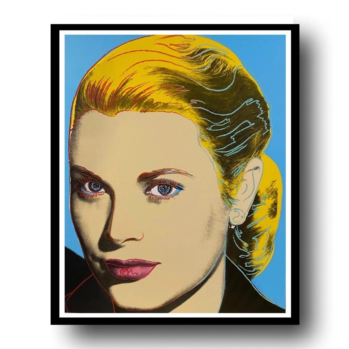 Andy Warhol Grace Kelly – FS II.305 – Pop Art Silkscreen Print