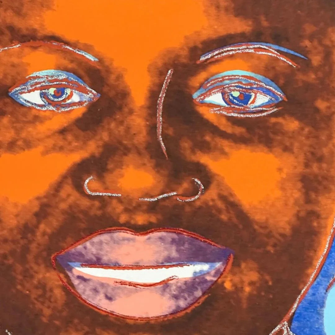 ANDY WARHOL “Queen Natombi Twala"-Screenprint Proof- Diam. Dust-Museum Quality-Full Sized- ON SALE