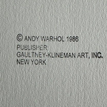 ANDY WARHOL– “Indian Nickel"- Multicolor Trial Screenprint- Cowboys and Indians- Unsigned Proof- Museum Quality 36x36" Wall Art