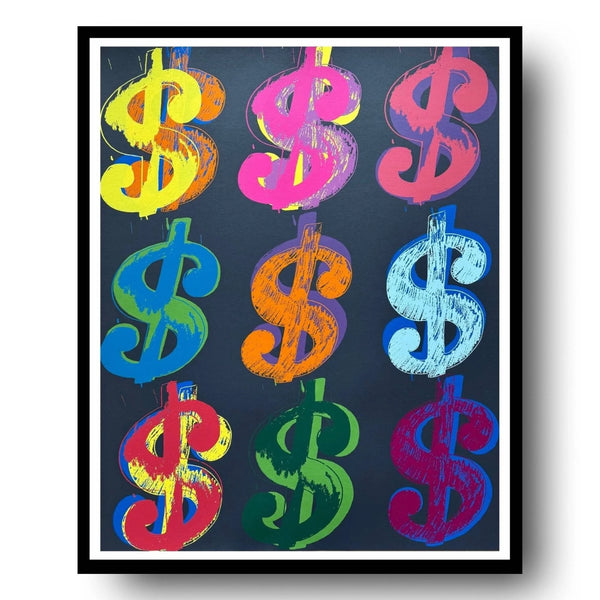 ANDY WARHOL “$9 Dollar Bill