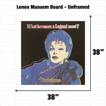 Measurement of Painting 38 by 38 inches Unframed Lenox Museum Board.