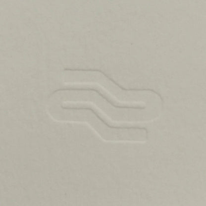 Stationery with a publishers embossed logo.