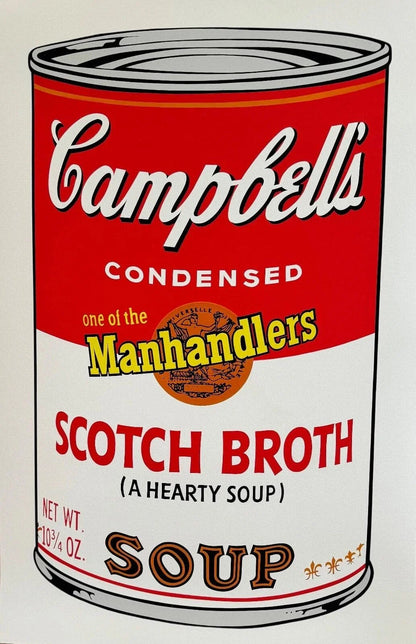 ANDY WARHOL- "Campbell Soup" Scotch Broth - Unsigned Proof-Museum Quality- Full sized 23x35" Wall Decor
