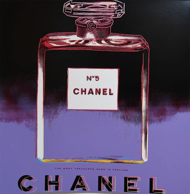 ANDY WARHOL 2-Piece Pkg.-"Chanel &  Grace Kelly"- Silkscreen Proofs- Museum Board- Full sized Wall Art