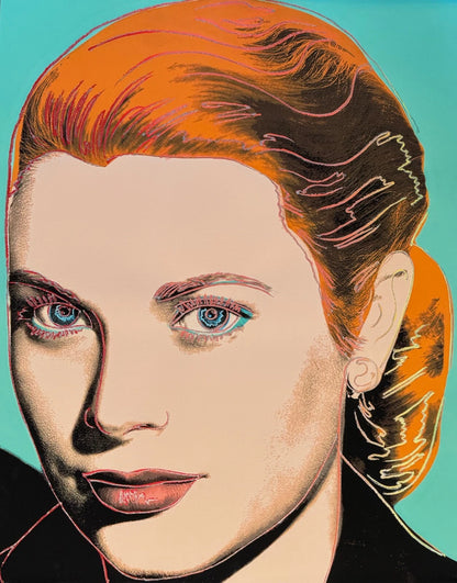 ANDY WARHOL "Grace Kelly"-Trial Screenprint- Diamond Dust- Proof Edition- Superb Quality- Unsigned -40x 32" Wall Decor