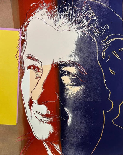 ANDY WARHOL– "Golda Meier" Silkscreen Proof- Jews Suite-Unsigned-Museum Quality 40x32"Wall Art
