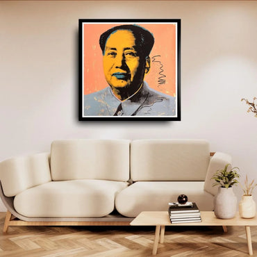 ANDY WARHOL-"Mao" #92- Screenprint Proof- Museum Quality-Mao Zedong Pop Art- 36x36" Wall Art