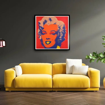 ANDY WARHOL– "Marilyn Monroe" #22 Silkscreen Unsigned Proof-Museum Quality Pop Wall Art-36X36"