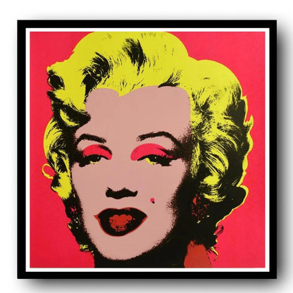 ANDY WARHOL–"Marilyn Monroe" #31 Silkscreen Unsigned Proof-Museum Quality Pop Wall Art-36X36"