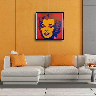 ANDY WARHOL–"Marilyn Monroe" #27 Silkscreen Unsigned Proof-Museum Quality Pop Wall Art-36X36"