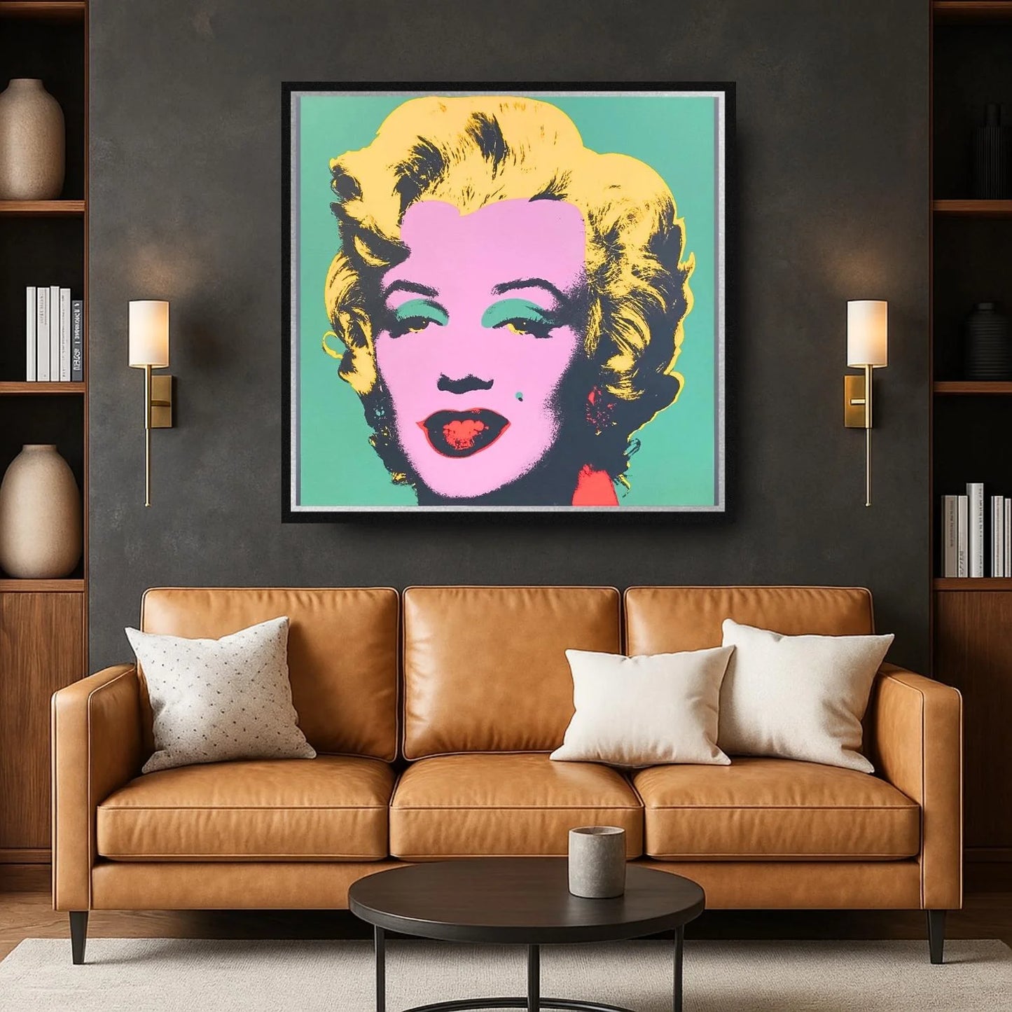 ANDY WARHOL– "Marilyn Monroe" #23 Silkscreen Unsigned Proof-Museum Quality Pop Wall Art-36X36"