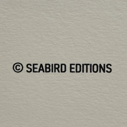 Seabird Editions logo on a textured gray background
