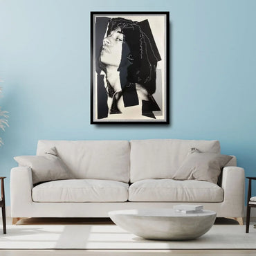 ANDY WARHOL "Mick Jagger"(#144)Trial Silkscreen Diamond Dust -Proof Edition- Top Quality-Unsigned- 43 1/2 x 29"- Wall Art