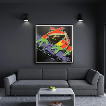 ANDY WARHOL “Tree Frog" Silkscreen Proof–Endangered Species- Museum Quality 38 X 38"Wall Art