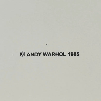 ANDY WARHOL “Queen Margarethe Denmark" #343–Blue Trial Proof- Screenprint-Diamond Dust-Top Quality-Full Sized Wall Art