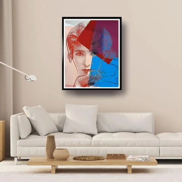 ANDY WARHOL– "Sarah Bernhart" Silkscreen Proof- Jews Suite-Unsigned-Museum Quality 40x32"Wall Art