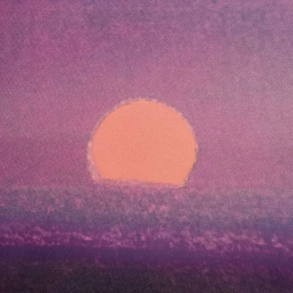 ANDY WARHOL– “Sunset" #418 Unique Screenprint- Unsigned Proof Edition-Museum Quality 34x34" Wall Art