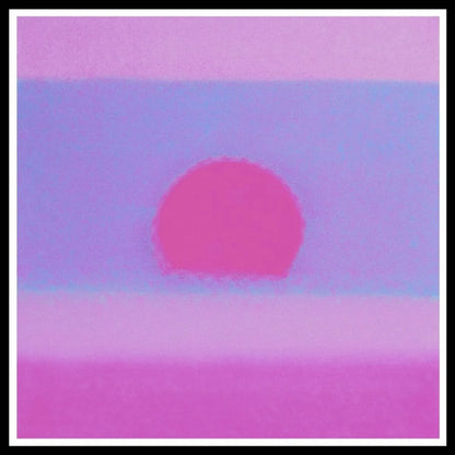 ANDY WARHOL– “Sunset" #32 Unique Screenprint-Unsigned Proof Edition-Museum Quality 34x34"" | Pop Art
