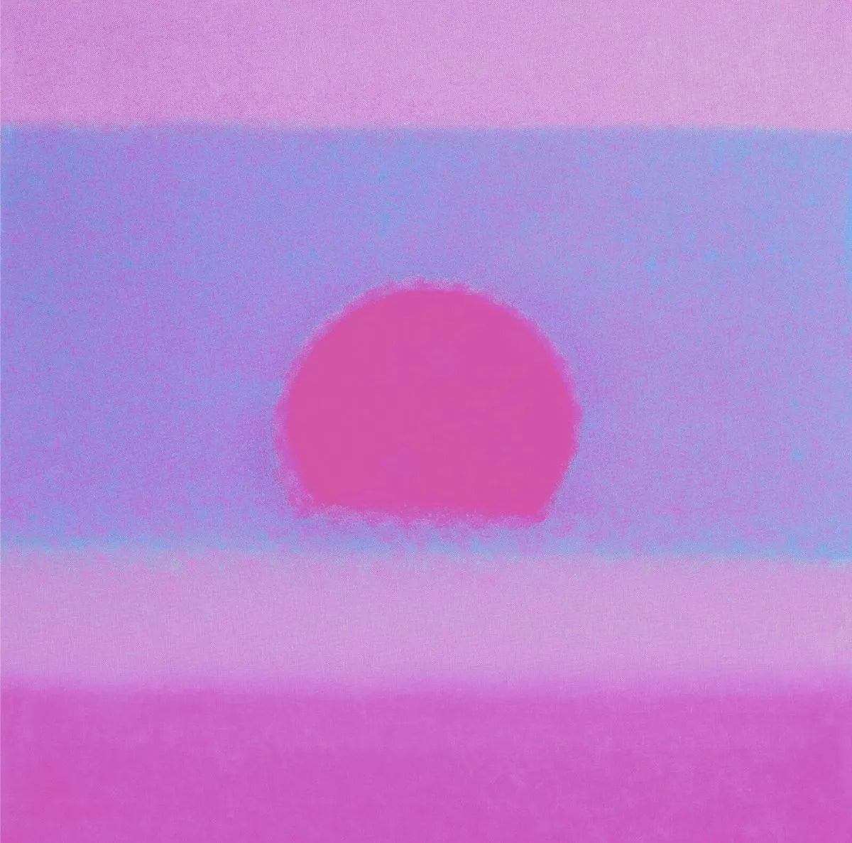 ANDY WARHOL– “Sunset" #32 Unique Screenprint-Unsigned Proof Edition-Museum Quality 34x34"" | Pop Art