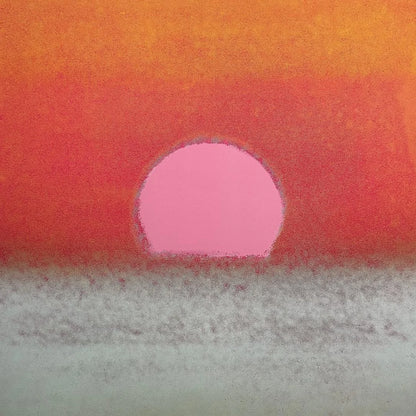 ANDY WARHOL– “Sunset" #418 Unique Screenprint- Unsigned Proof Edition-Museum Quality 34x34" Wall Art
