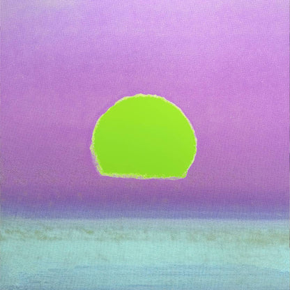 ANDY WARHOL– NEW “Sunset"-#98 Unique Screenprint- Unsigned Proof Edition-Museum Quality 34x34" | Pop Art