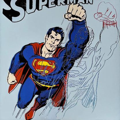 Andy Warhol - Superman (F&S II # 260) Light Blue Trial DD Artwork