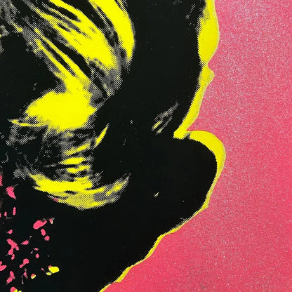 ANDY WARHOL– "Marilyn Monroe" #31 Trial Proof Screenprint- Full Diamond Dust Bkgrd- Unsigned Pop Wall Art-36X36"