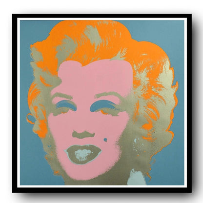 ANDY WARHOL–"Marilyn Monroe" #29 Silkscreen Unsigned Proof-Museum Quality Pop Wall Art-36X36"