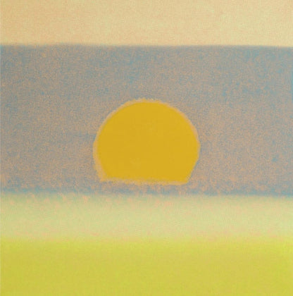 ANDY WARHOL– “Sunset" #27 Unique Screenprint- Unsigned Proof Edition-Museum Quality 34x34" Wall Art