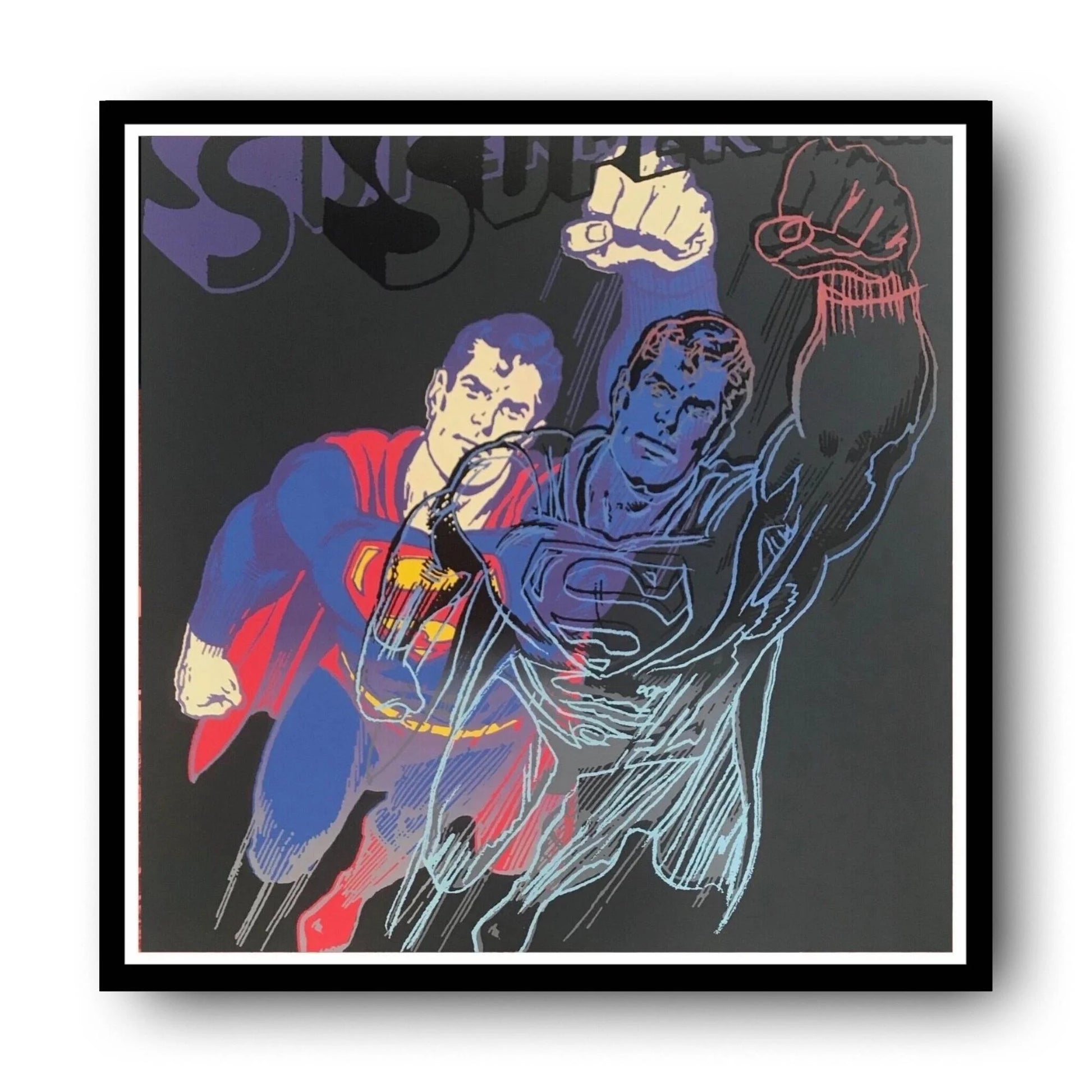 ANDY WARHOL- Superman- (F&S II # 260) - Silkscreen