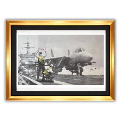 Banksy – "APPLAUSE" -Large Screenprint- Hand Signed-Numbered-Iconic Graffiti | Iconic Street Art