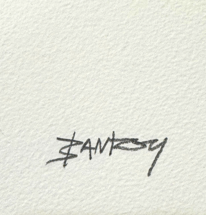 BANKSY- "Girl With Balloon"- Signed Original Spray Painting - Iconic Grafitti Street Art- Stunning piece | Iconic Street Art