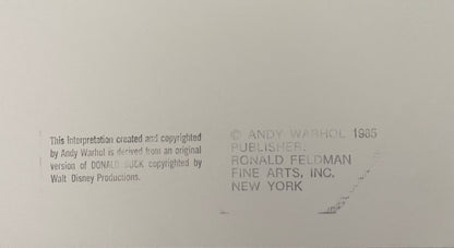 ANDY WARHOL – Full Ads Suite-10 Silkscreens Proofs-Museum Quality 38 x 38" Wall Art