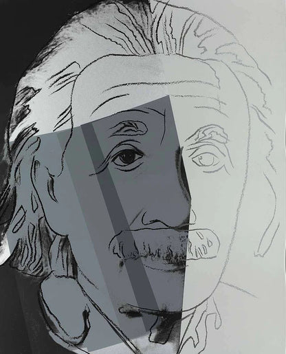 ANDY WARHOL– Complete Suite 10 "Jews of 20th Century" Layered SILKSCREENS- Unsigned Proofs- Museum Quality-Wall Art-36X36" Iconic Series! (Copy)