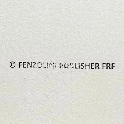 Text '© FENZOLINI PUBLISHER FRF' on a textured white background
