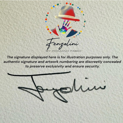 FENZOLINI -"High Heel Dreamer"-Signed Giclee- Grafitti Pop-Art -Banksy iFusionism