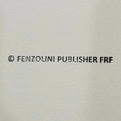 Text '© FENZOLINI PUBLISHER FRF' on a textured beige background
