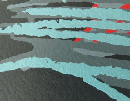 Full sized ANDY WARHOL- Silkscreen Proof Edition with Diamond Dust- Myths- Flat Ship- Museum Board- Flat Ship- Superb Quality